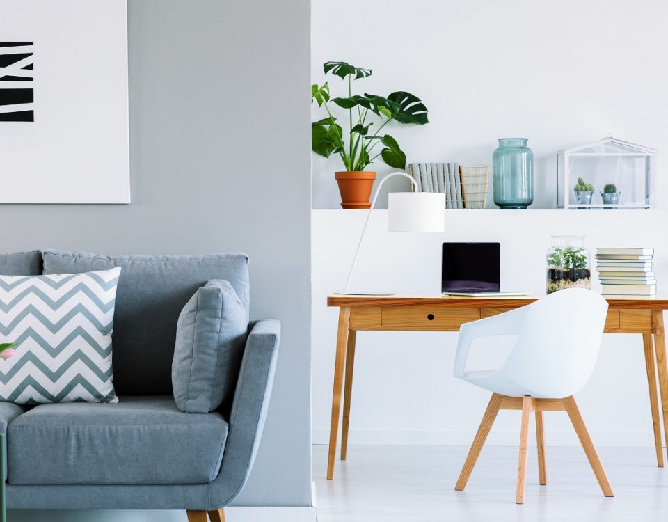 petit bureau scandinave